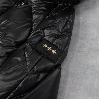 TATRAS ダウンジャケット NENEO ネネオ ブラック×パープル