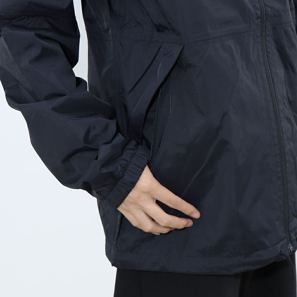THE NORTH FACE  ANTORA RAIN HOODIE ブラック ナイロンジャケット ロゴ NF0A7QF3JK3