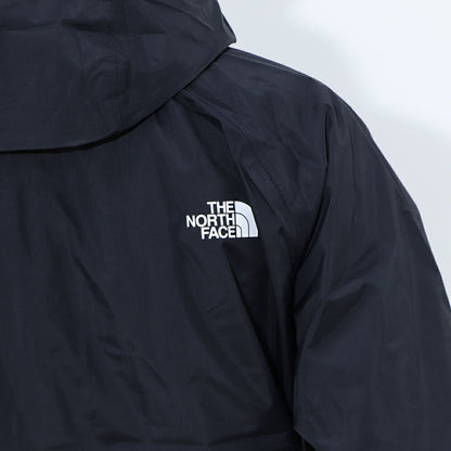 THE NORTH FACE  ANTORA RAIN HOODIE ブラック ナイロンジャケット ロゴ NF0A7QF3JK3
