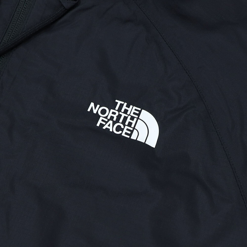 THE NORTH FACE  ANTORA RAIN HOODIE ブラック ナイロンジャケット ロゴ NF0A7QF3JK3