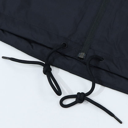 THE NORTH FACE  ANTORA RAIN HOODIE ブラック ナイロンジャケット ロゴ NF0A7QF3JK3