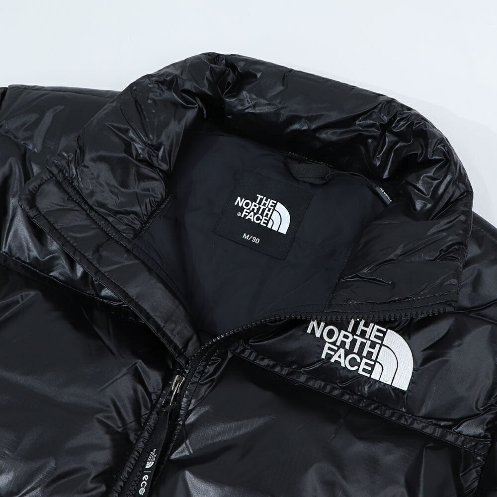 THE NORTH FACE ダウンウェア NUPTSE SHORT JACKET ブラック ヌプシ ショート丈 ロゴ ショート丈 NJ1DQ86A