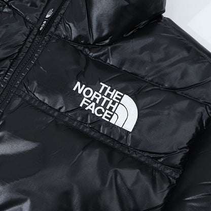 THE NORTH FACE ダウンウェア NUPTSE SHORT JACKET ブラック ヌプシ ショート丈 ロゴ ショート丈 NJ1DQ86A