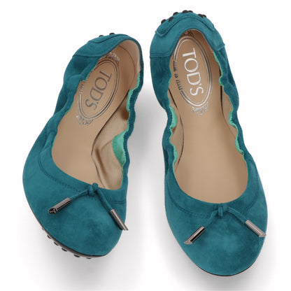 トッズ バレエシューズ XXW0HI0346ZHR0T206 ブルー