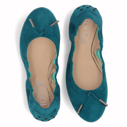 トッズ バレエシューズ XXW0HI0346ZHR0T206 ブルー