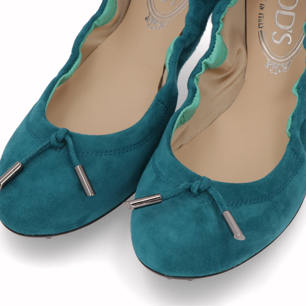 トッズ バレエシューズ XXW0HI0346ZHR0T206 ブルー