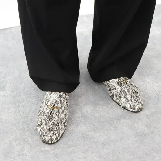 トッズ ローファー XXW79A0BM81SOYB015 ヘビ柄