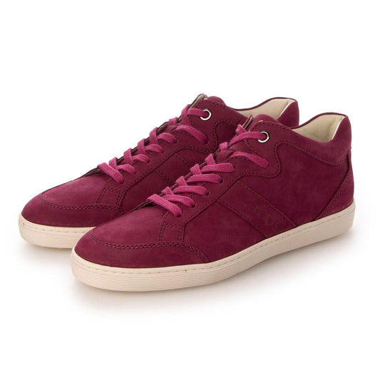 トッズ TOD'S シューズ スニーカー レディース SPORT CASSETTA JL POLACCO 06S PORPORA CH パープル スエード スウェード ロゴ シンプル 無地 XXW0JL0D88Z06SR403