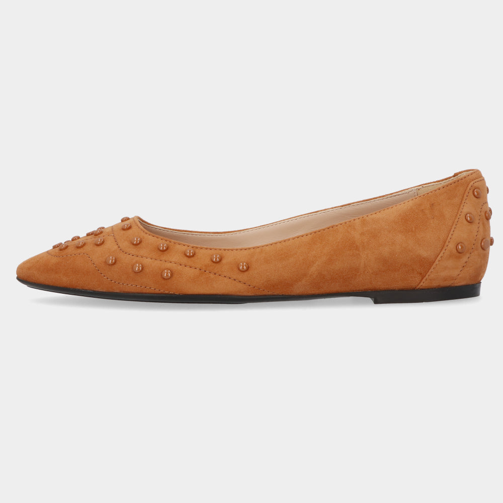 トッズ XXW22B0AB1ZHR0G807  パンプス  キャメル