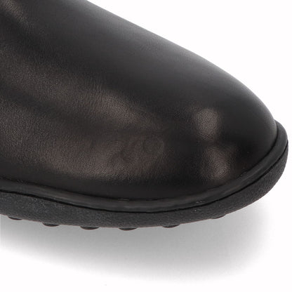 トッズ TOD'S シューズ ブーツ メンズ TRONCH.ELASTICO GOMMA 08A V2J ブラック×レッド レザー サイドゴアブーツ フェラーリ ロゴ XRM08A0BT30V2J 058V