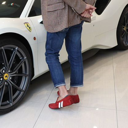 TOD’S ドライビングシューズ レッド ゴンミーニ フェラーリ