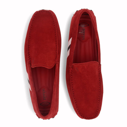 TOD’S ドライビングシューズ レッド ゴンミーニ フェラーリ