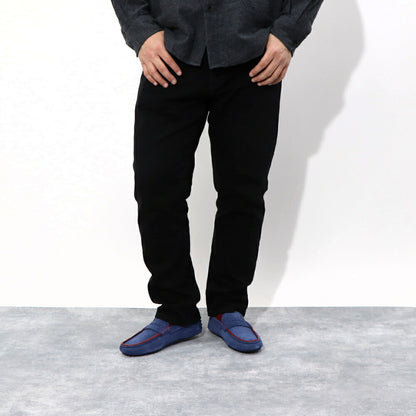 TOD’S ドライビングシューズ ブルー ゴンミーニ フェラーリ