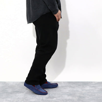 TOD’S ドライビングシューズ ブルー ゴンミーニ フェラーリ