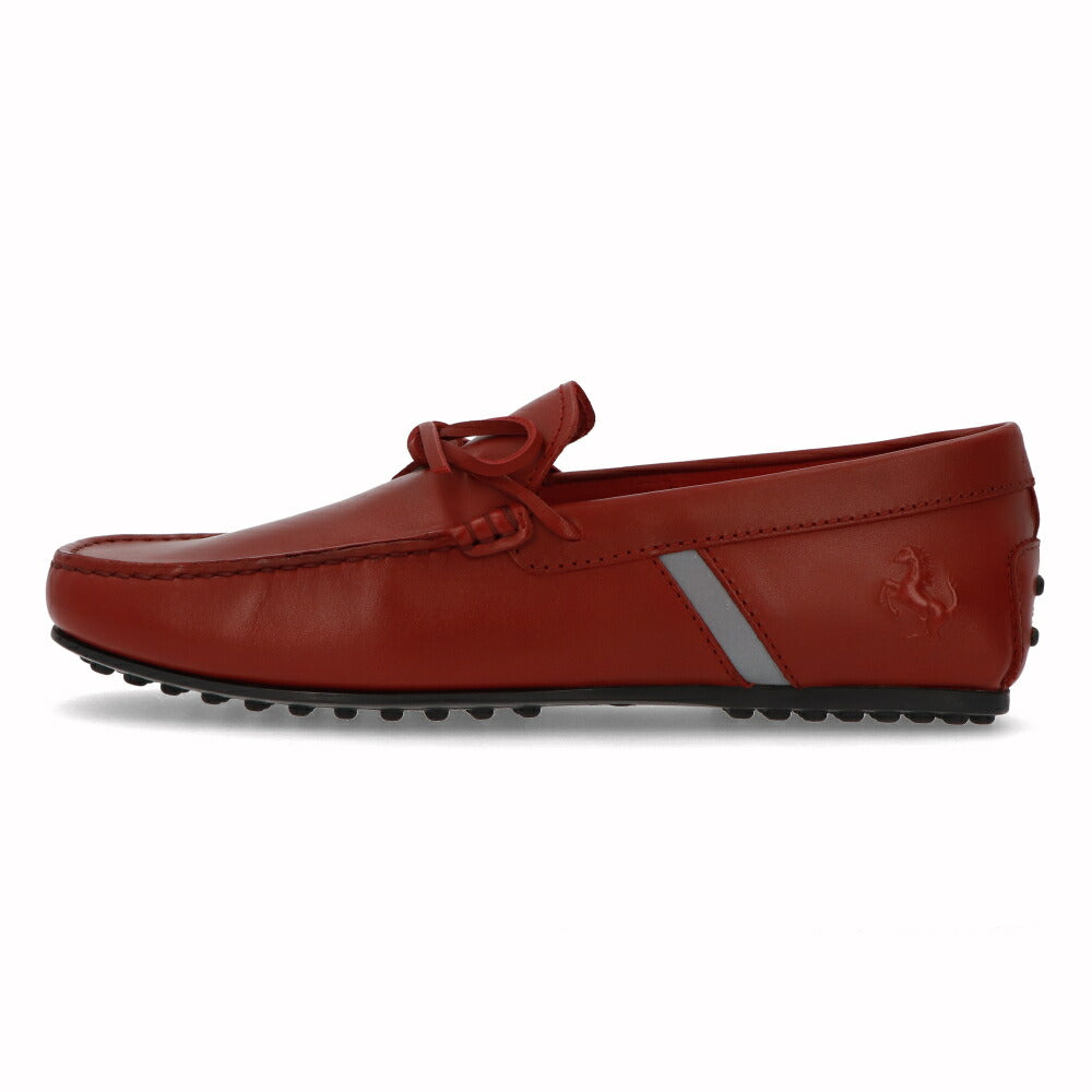 トッズ TOD'S シューズ レザーシューズ メンズ CITY GOMMINO CAV ALLINO 3D NFY GLASSE ROSSO AR レッド レザー ゴンミーニ ドライビングシューズ モカシン フェラーリ ロゴ リボン XRM0LR0X250NFY 356D