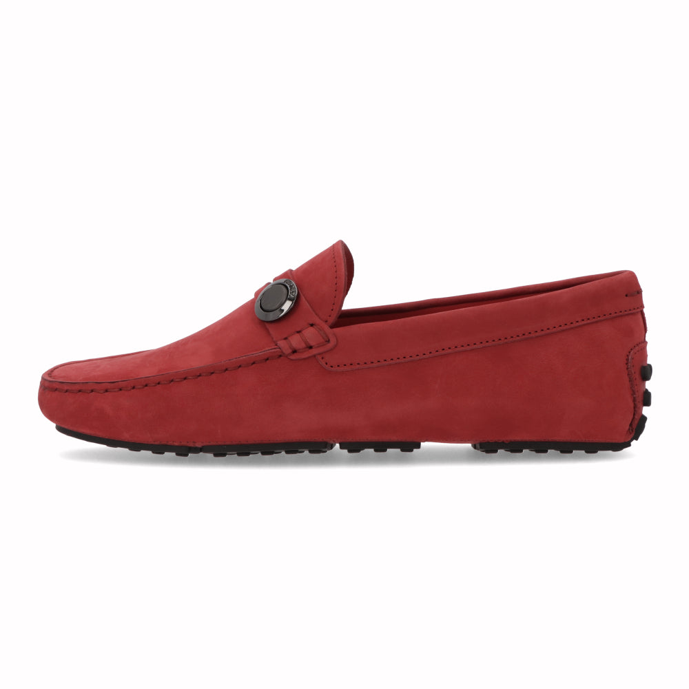 TOD’S ドライビングシューズ レッド レザー ゴンミーニ