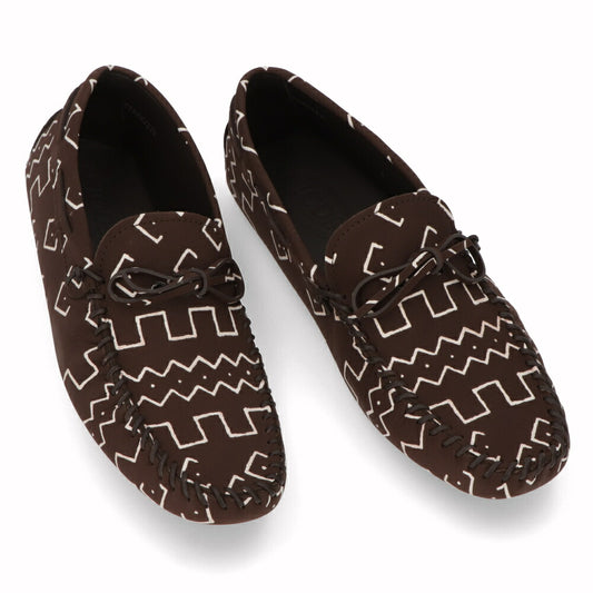 トッズ TOD'S シューズ レザーシューズ メンズ INFIL ATURA PELLE NEW GOMMINI 122 OSU ブラウン レザー ゴンミーニ ドライビングシューズ モカシン リボン 柄 XXM0GW0DQ20OSU S610