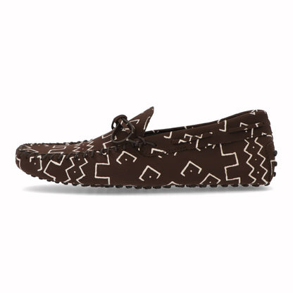 トッズ TOD'S シューズ レザーシューズ メンズ INFIL ATURA PELLE NEW GOMMINI 122 OSU ブラウン レザー ゴンミーニ ドライビングシューズ モカシン リボン 柄 XXM0GW0DQ20OSU S610