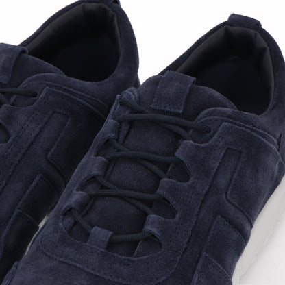 トッズ TOD'S シューズ スニーカー メンズ ネイビー スエード ロゴ 厚底 ローカット