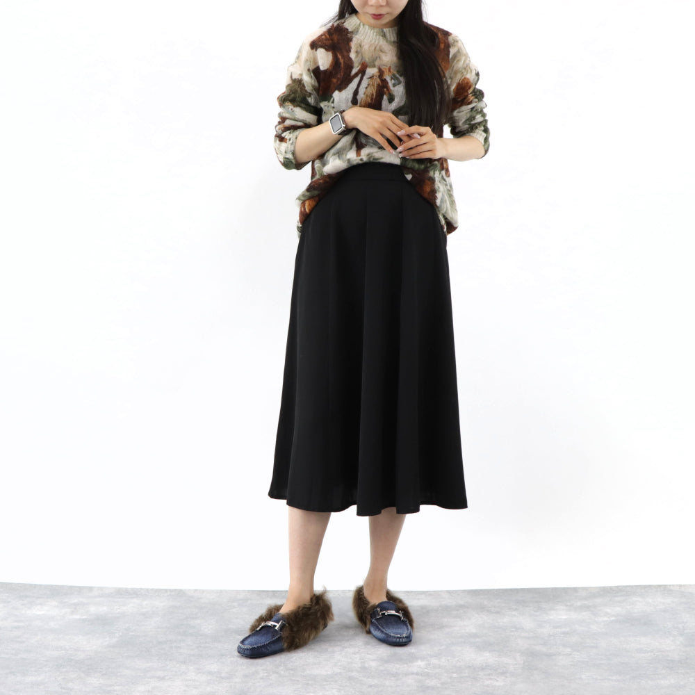 TOD’S フラットシューズ ドライビングシューズ ダブルT ファー