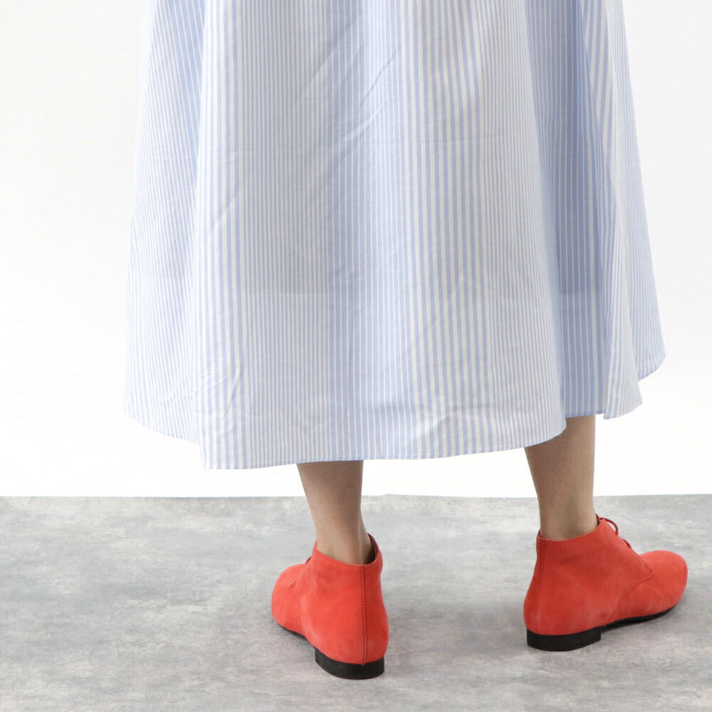TOD’S トッズ ショートブーツ オレンジ スエード