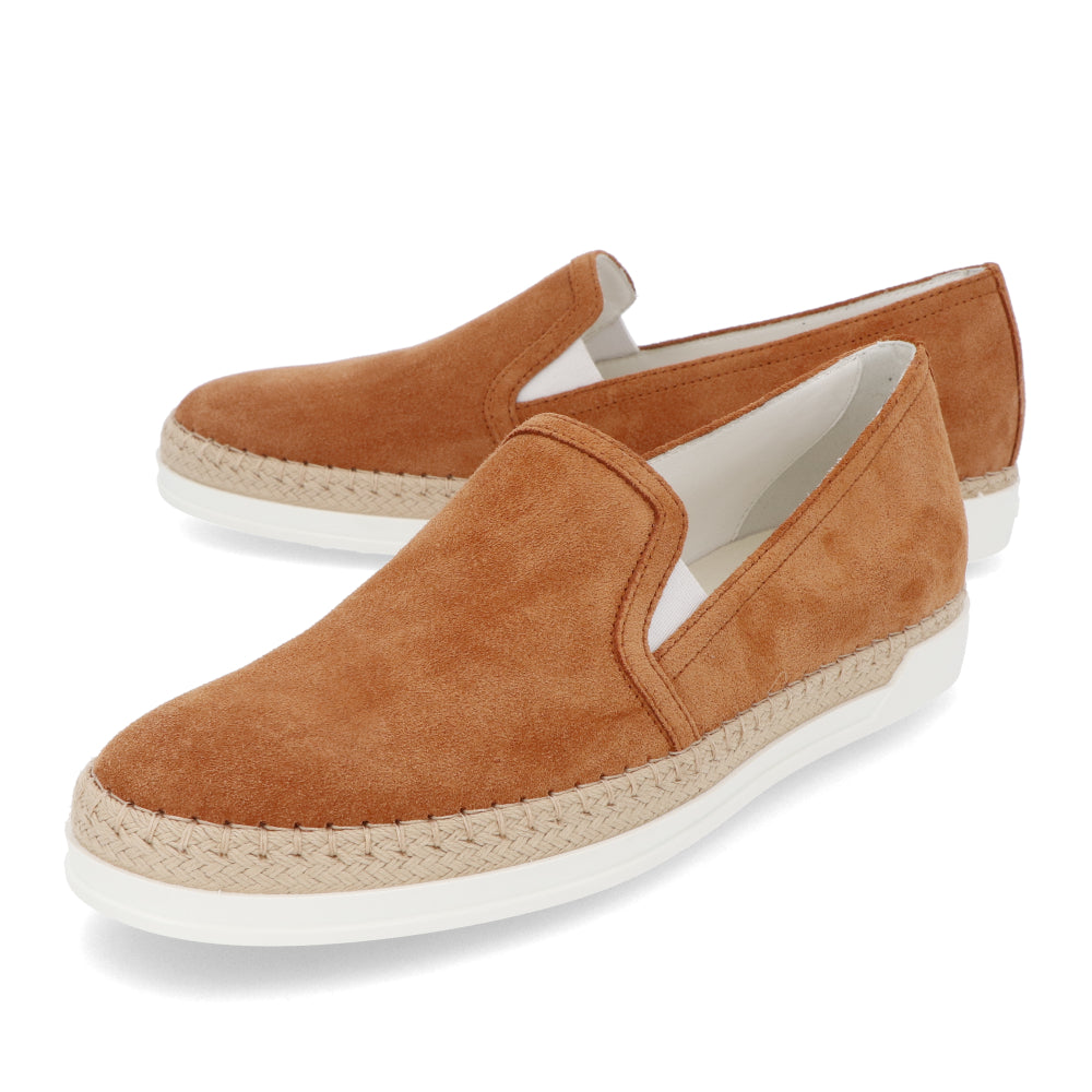 TOD’S スリッポン エスパドリーユ ブラウン スエード