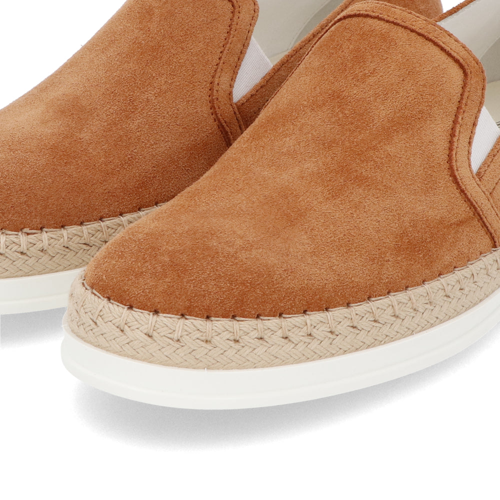 TOD’S スリッポン エスパドリーユ ブラウン スエード