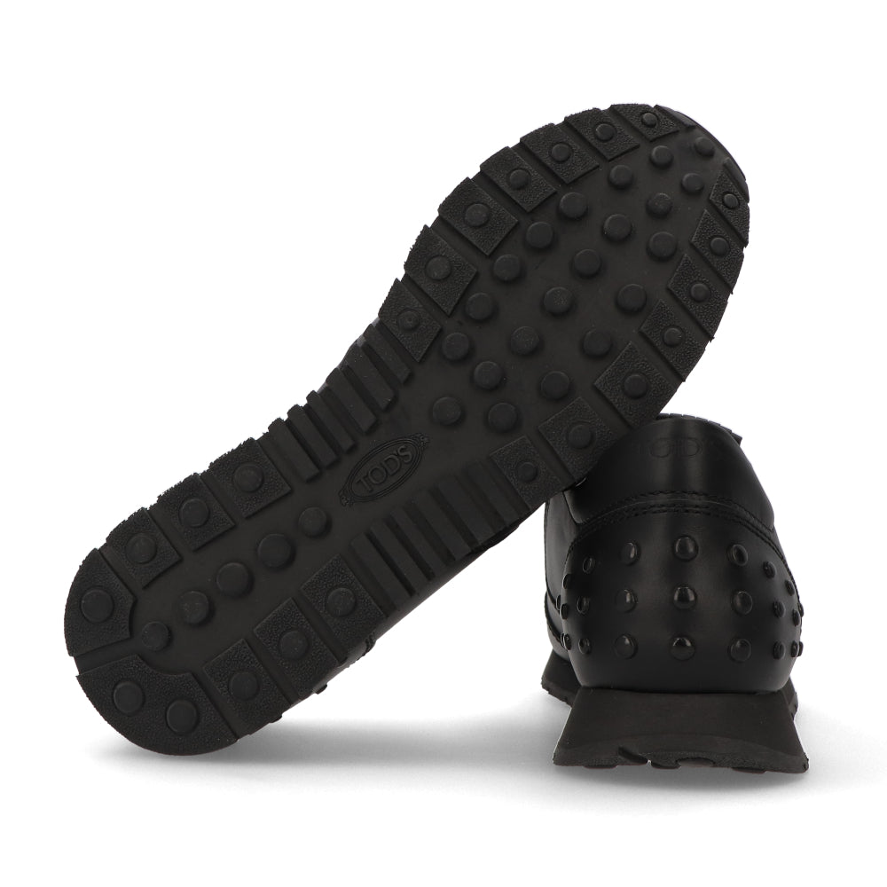 TOD’S スニーカー スリッポン ブラック フリンジ ローカット