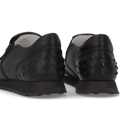 TOD’S スニーカー スリッポン ブラック フリンジ ローカット