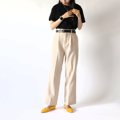 TOD’S フラットシューズ パンプス イエロー スエード