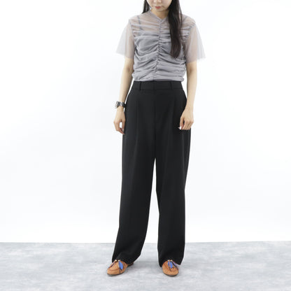 トッズ シューズ レザーシューズ レディース ブラウン スエード モカシン 羽 タッセル XXW79A0AR90D8W 9998