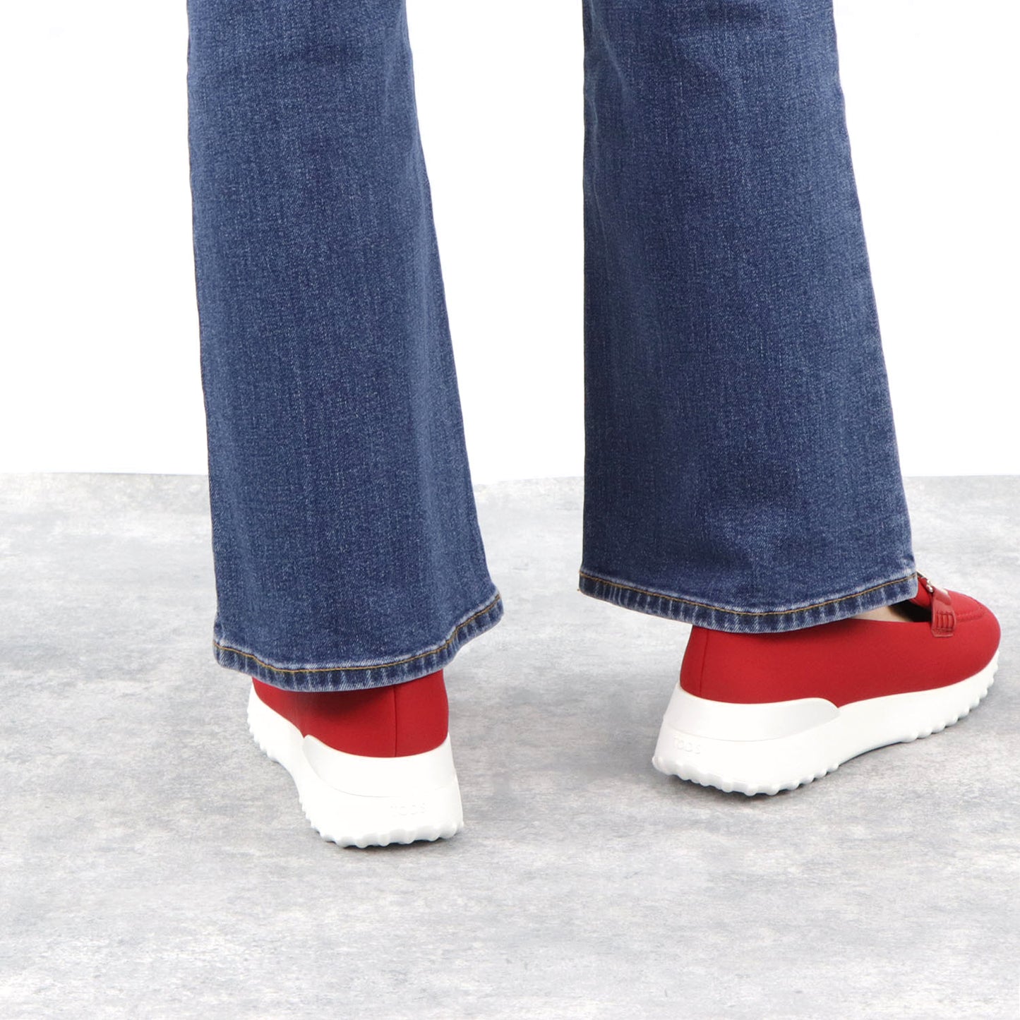 トッズ スニーカー  XXW80A0CI20MYB 厚底 スリッポン