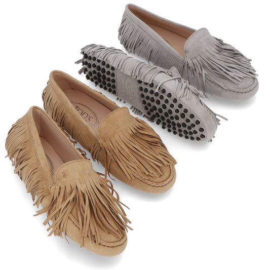 トッズ ドライビングシューズ XXW00G0Y720HR0 フリンジ