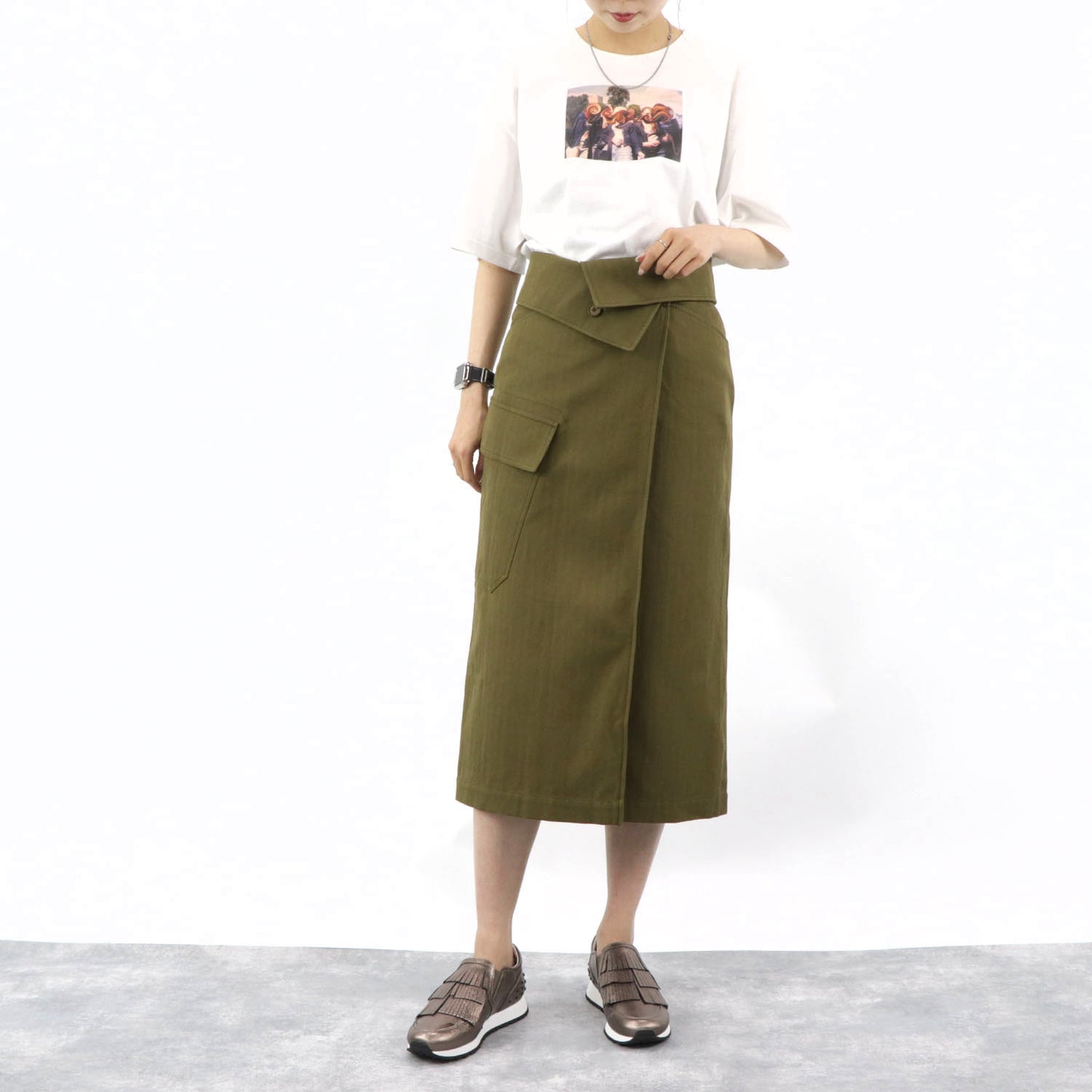 トッズ スニーカー XXW0YO0T29ZMEC スリッポン フリンジ