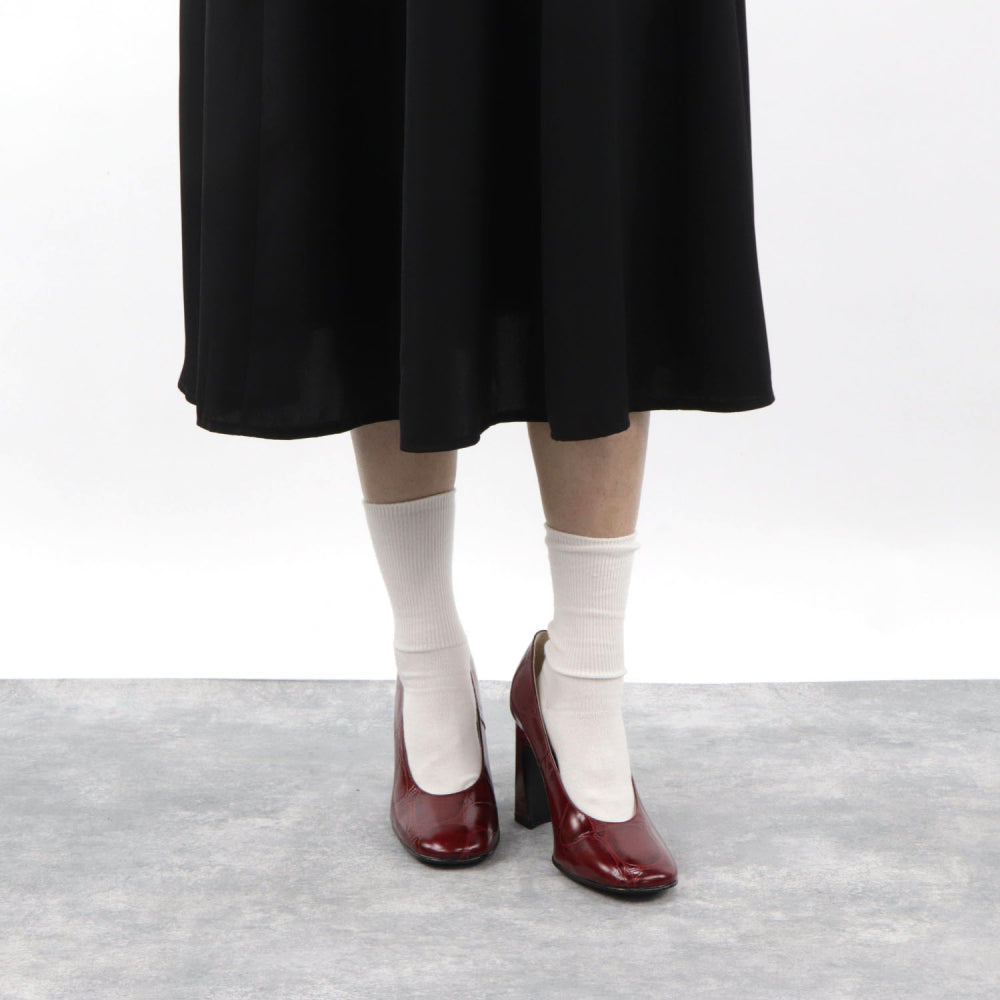 トッズ シューズ パンプス レディース ブラウン イエロー レッド レザー 本革 無地 ハイヒール チャンキーヒール ヒールあり XXW83C0DE60XLX