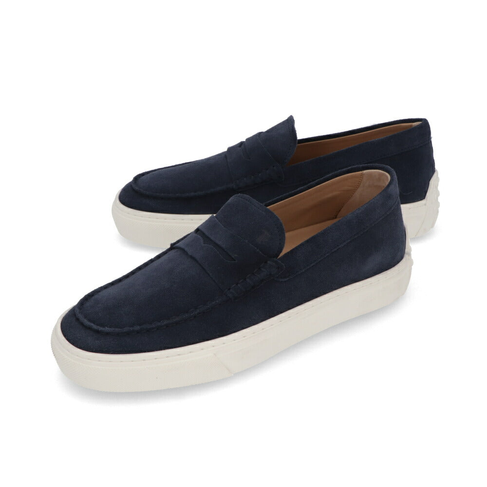 TOD'S ブーツ  ネイビー スエード スリッポン XXM03E00640RE0TODS