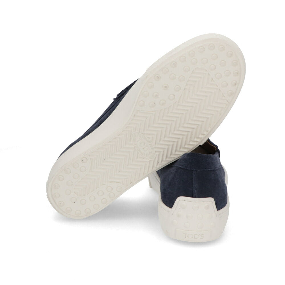 TOD'S トッズ  ブーツ  ネイビー スエード スリッポン XXM03E00640RE0TODS