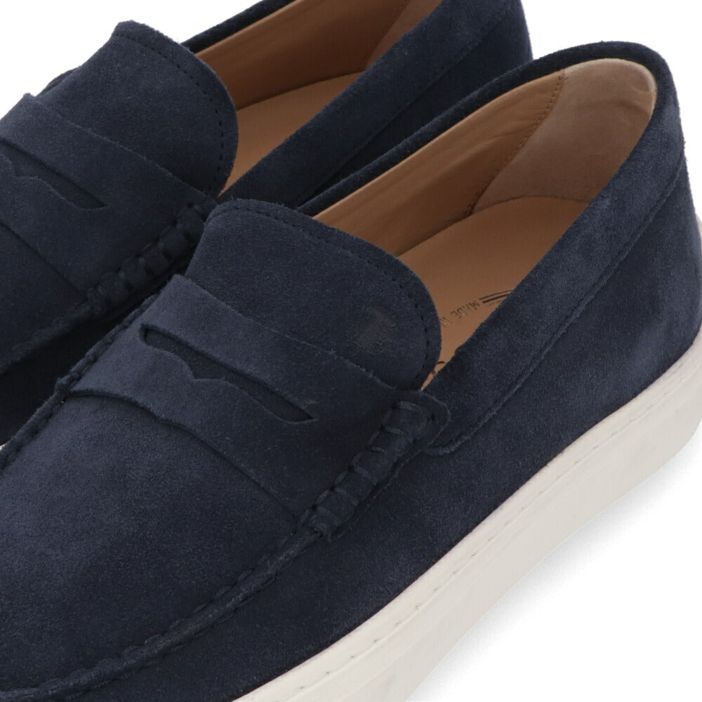 TOD'S トッズ  ブーツ  ネイビー スエード スリッポン XXM03E00640RE0TODS