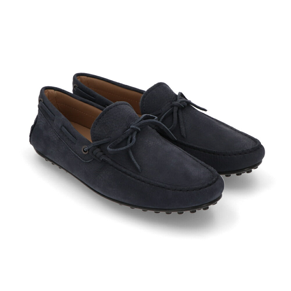 TOD'SCITY GOMMINO ネイビー モカシン ドライビングシューズ ローファー