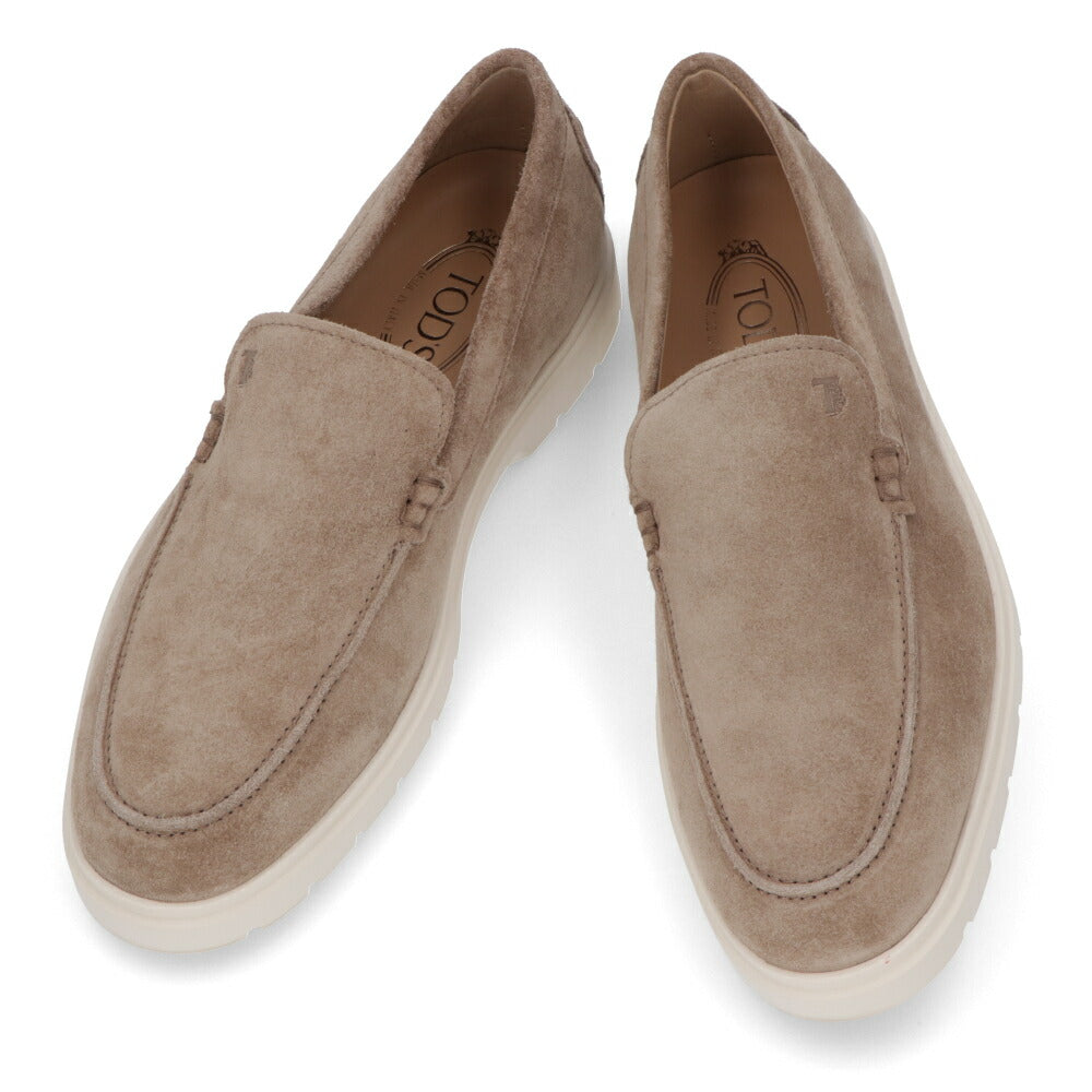 TOD'S スニーカー ベージュ ネイビー スリッポン ローカット XXM59K00040M8W