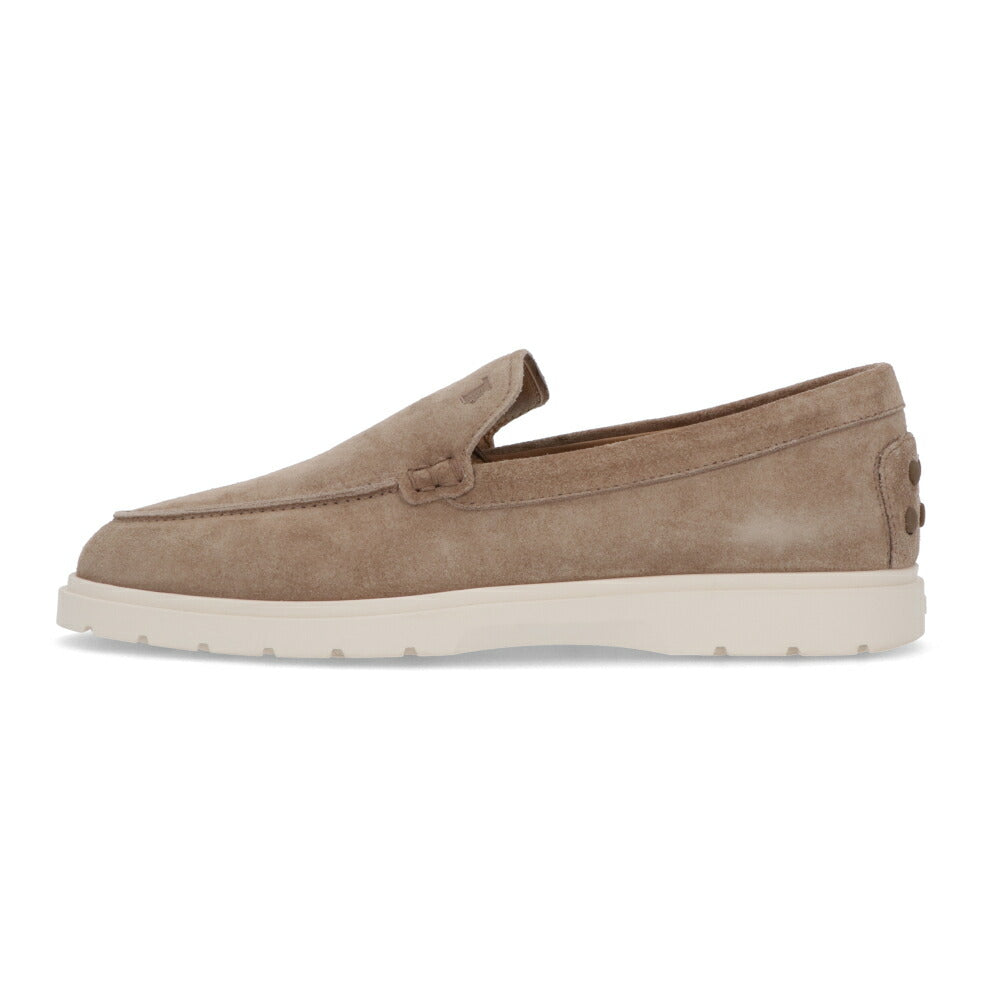 TOD'S スニーカー ベージュ ネイビー スリッポン ローカット XXM59K00040M8W
