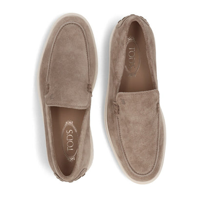 TOD'S スニーカー ベージュ ネイビー スリッポン ローカット XXM59K00040M8W