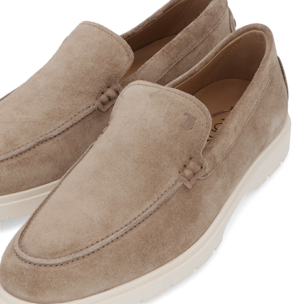 TOD'S スニーカー ベージュ ネイビー スリッポン ローカット XXM59K00040M8W