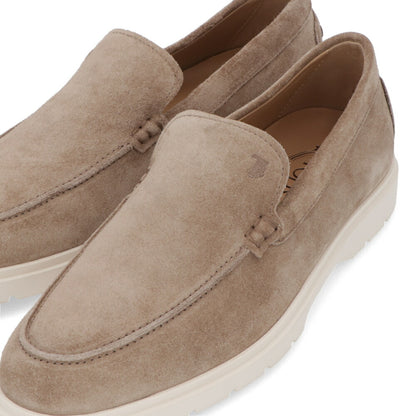 TOD'S スニーカー ベージュ ネイビー スリッポン ローカット XXM59K00040M8W