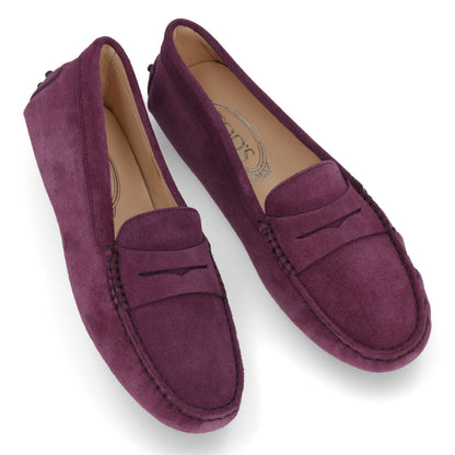 TOD'S イエロー パープル ドライビングシューズ ローファー XXW00G00010RE0