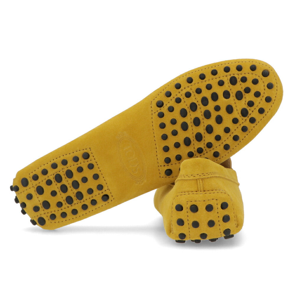 TOD'S イエロー パープル ドライビングシューズ ローファー XXW00G00010RE0