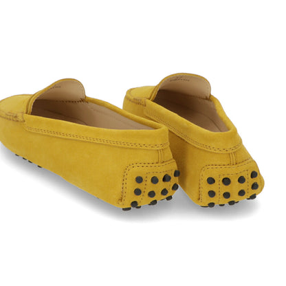 TOD'S イエロー パープル ドライビングシューズ ローファー XXW00G00010RE0
