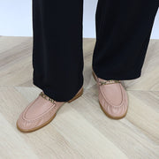 TOD'S トッズ  ピンクベージュ ロゴ ローファー XXW19K0HC80SOM