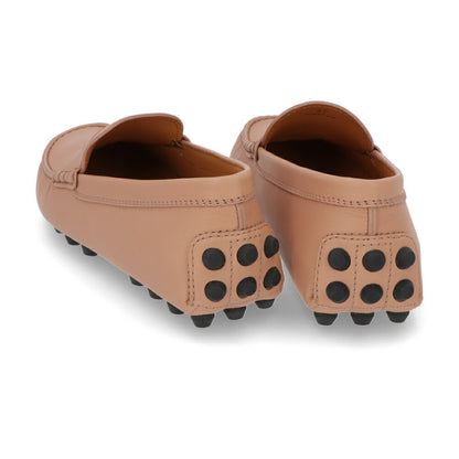 TOD'S ピンクベージュ フラットシューズ ドライビングシューズ ローファー XXW52K00010N6M