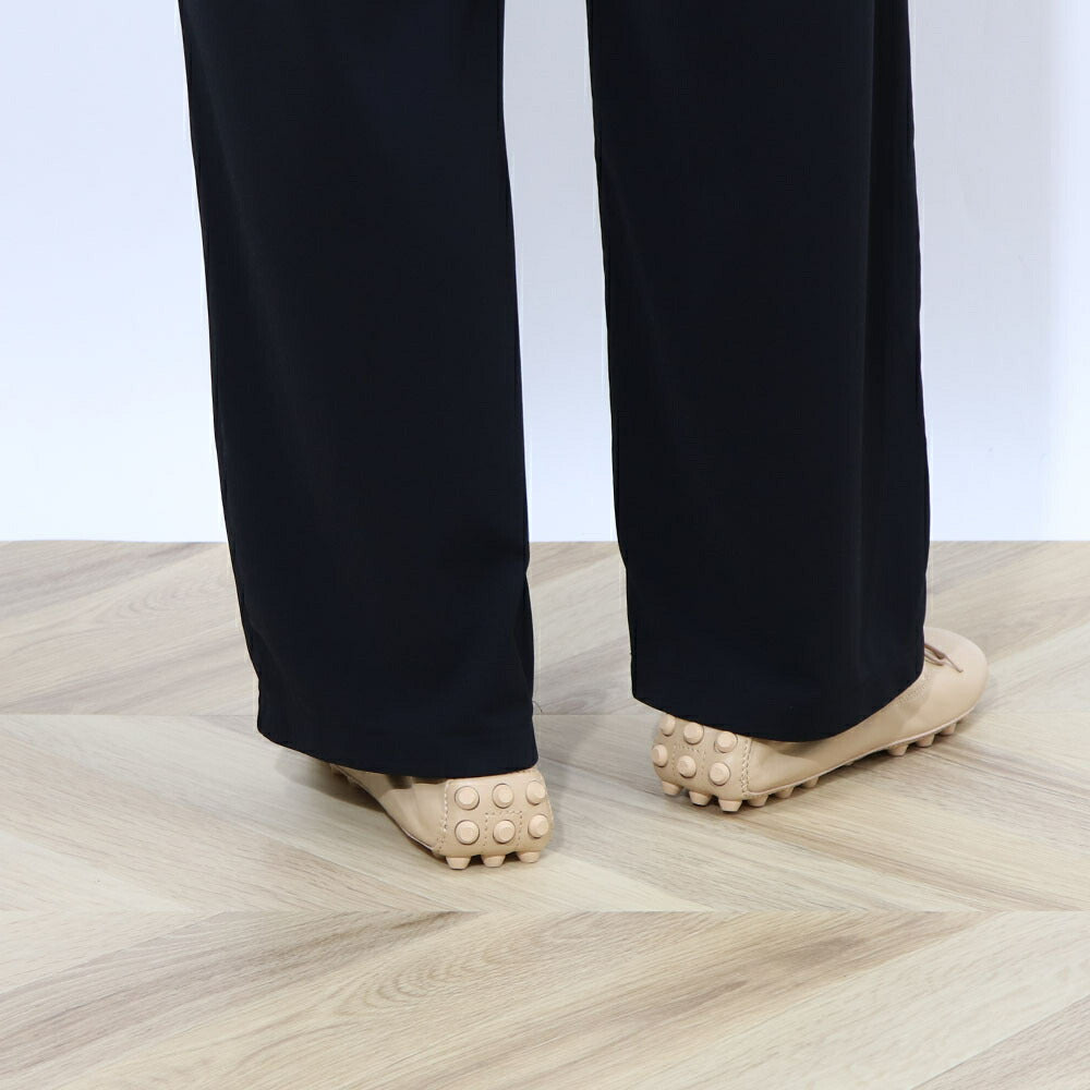 TOD'S ベージュ バレエシューズ リボン XXW76K0HD20SOM